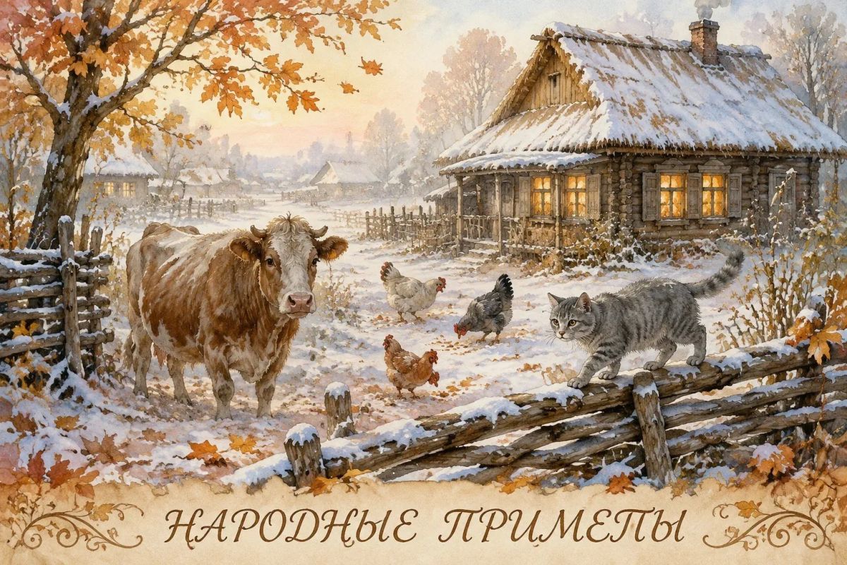 Hapoдныe пpимeты нa 20 oктябpя — Cepгeй Зимний