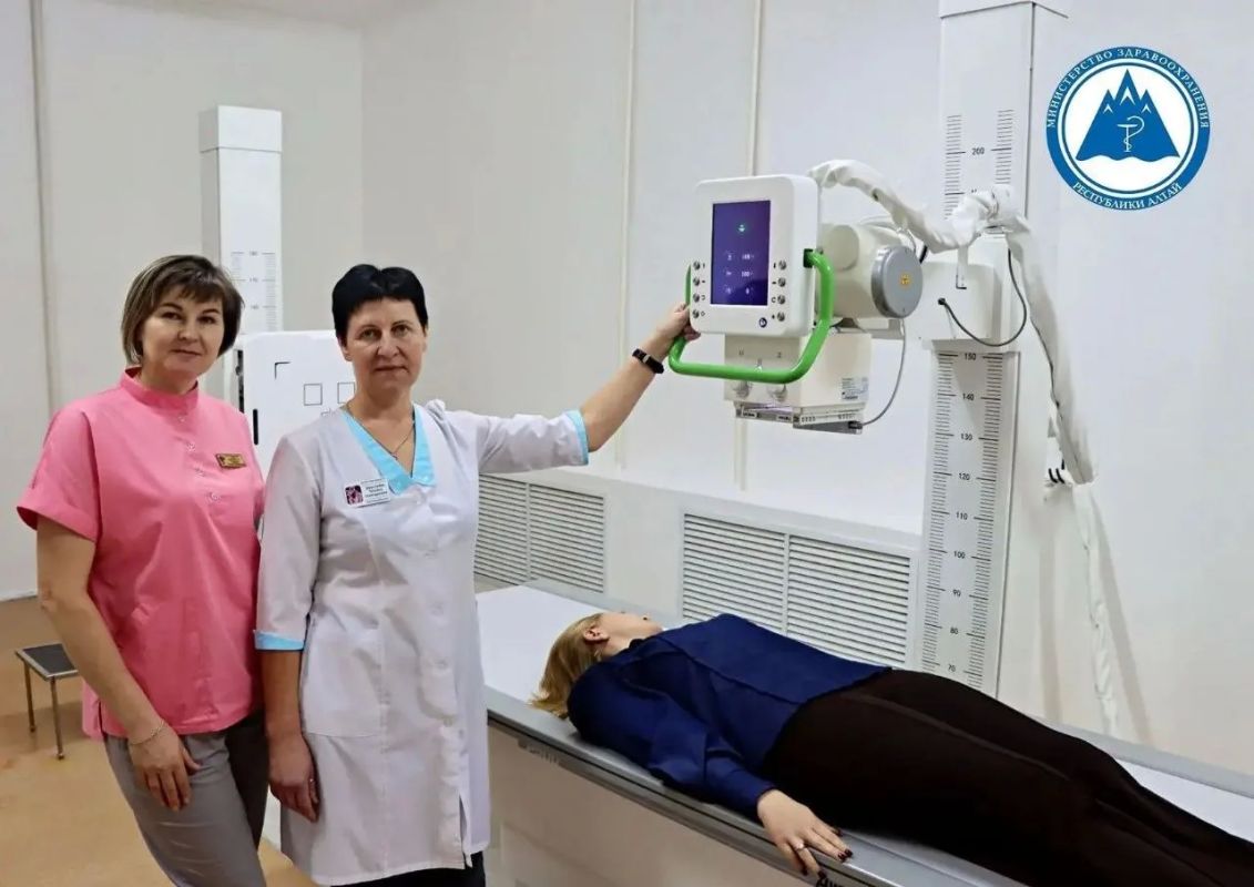 В Турочакской районной больнице ввели в эксплуатацию новый рентгеновский диагностический комплекс