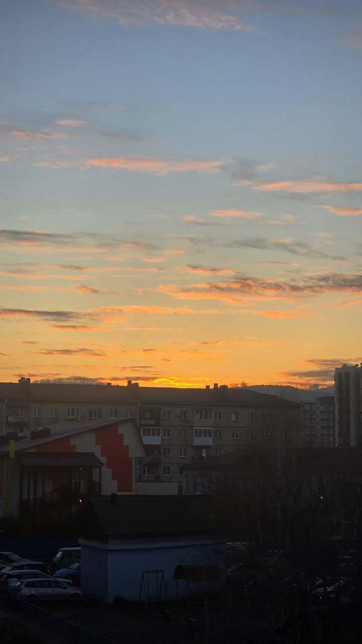 Красивое сегодня утро. Фото: Наталья Сладкова