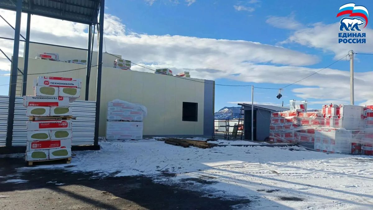 В Сугаше продолжается строительство дома культуры в рамках Народной программы «Единой России» В Сугаше продолжается строительство дома культуры в рамках Народной программы «Единой России»